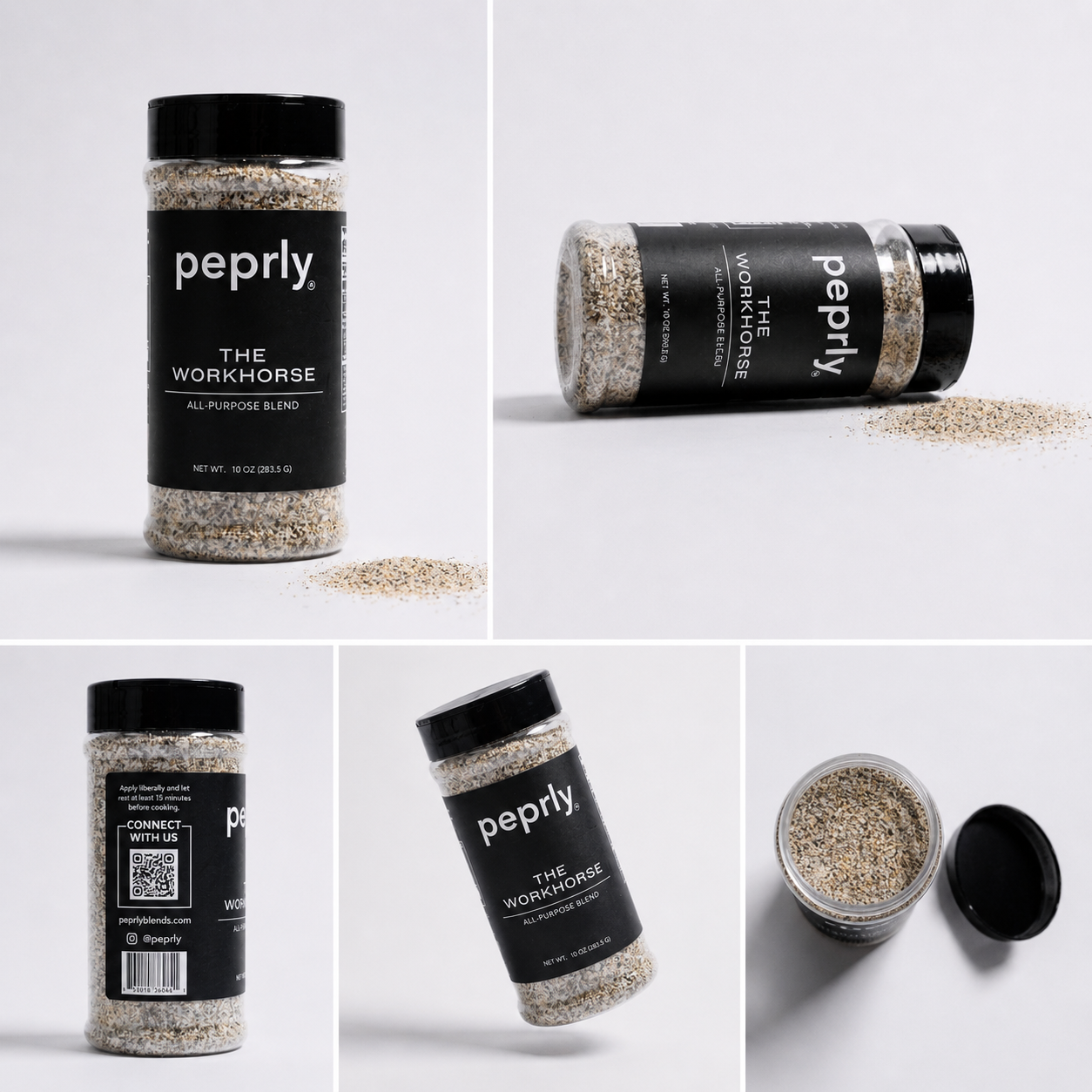 peprly The Workhorse all-purpose seasoning blend bottle